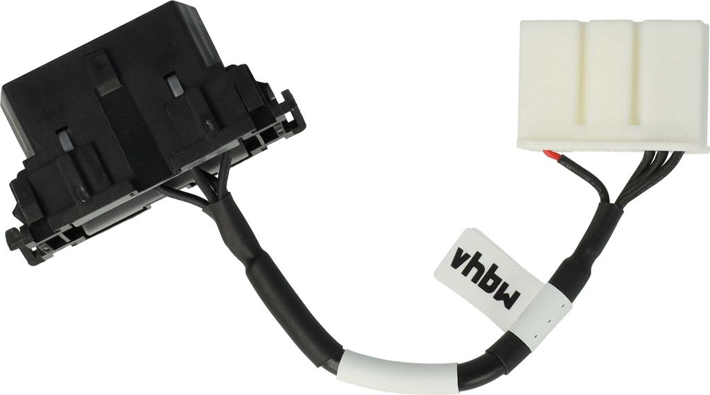 vhbw OBD Adapter 20Pin auf OBD2 16Pin kompatibel mit Tesla 09/2015-01/2021 Model S, Model X Elektroauto Auto, KFZ - 0,2 m
