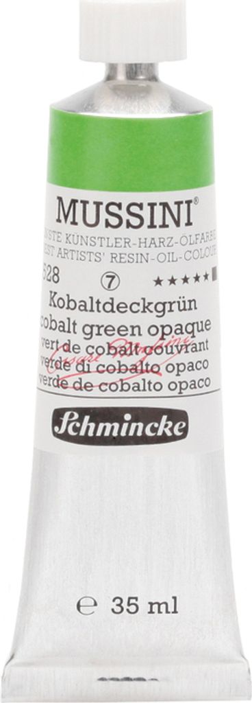 Schmincke 35ml MUSSINI Kobaltdeckgruen Öl 10 528 009
