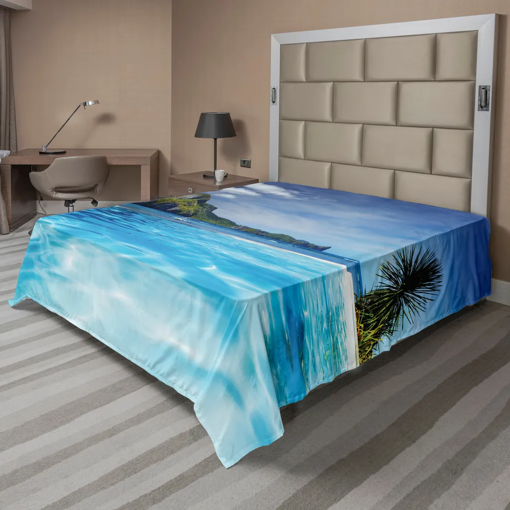 Occasione Lenzuolo ABAKUHAUS 266x260: Stampa Tropicale Top Quality