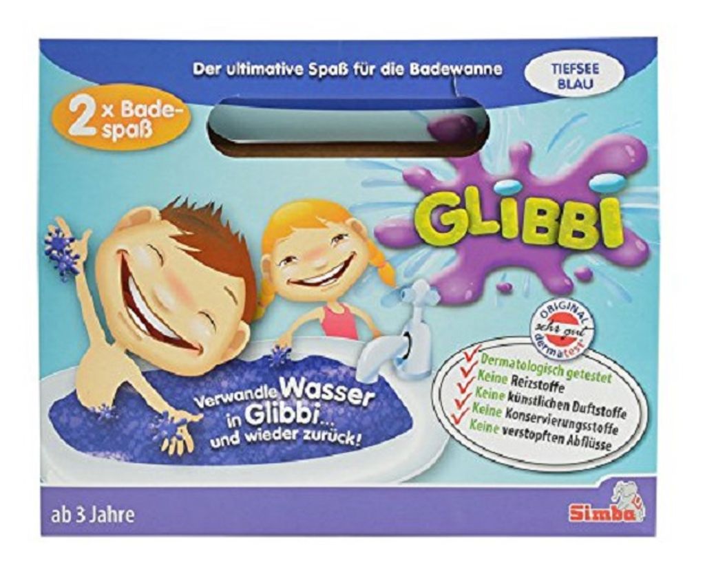 Simba, "Glibbi, der Badewannen-Spaß", TIEFSEE BLAU