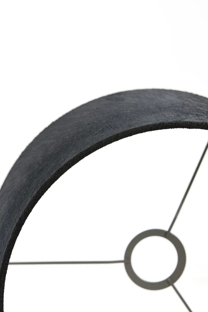 Abat-jour Lubis noir 20cm : remplacez votre ancien abat-jour E27