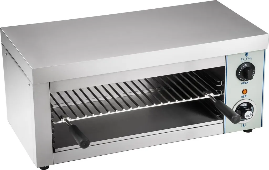 Salamandre Inox 2000W avec thermostat réglable - Cuisson rapide et précise - 10