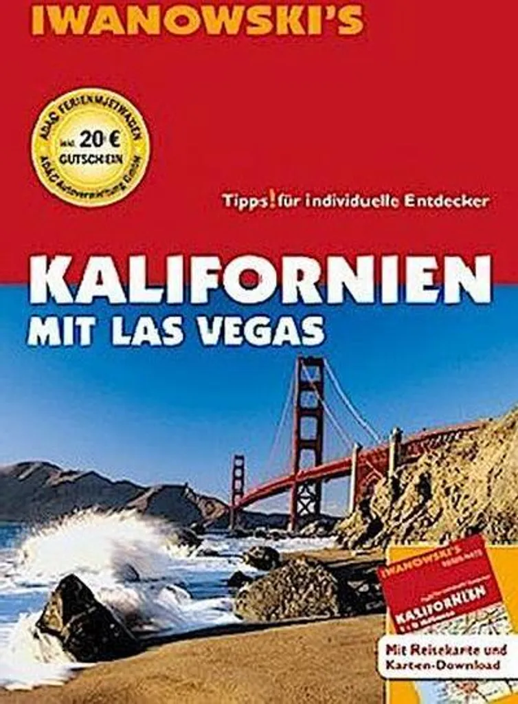 Voyager en Californie sans stress - Guide Iwanowski avec Las Vegas