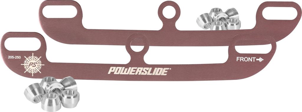 Powerslide Schlittschuh Sabres 3 Eiskufen pink für 3-Rollen Inline Skates, für Damen und Herren