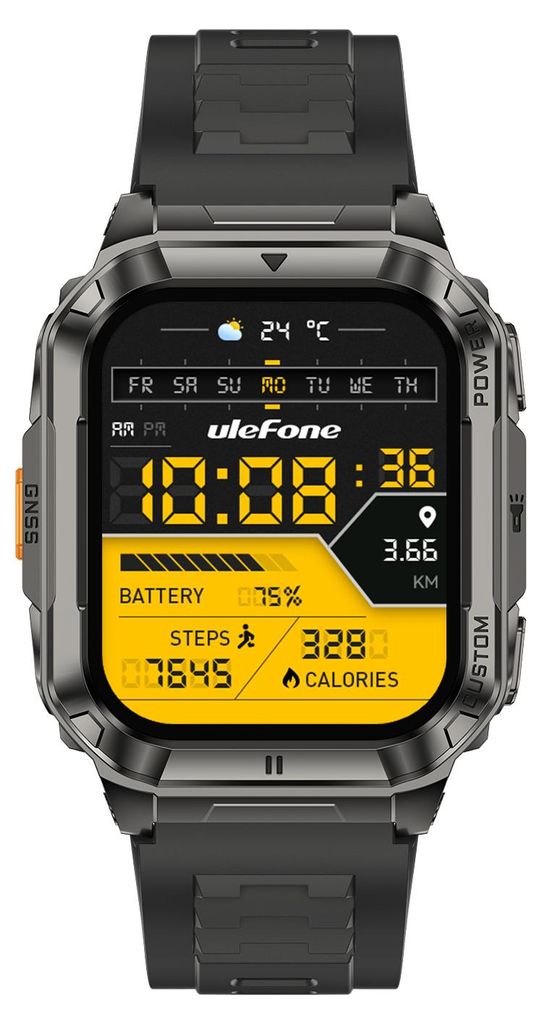 Ulefone Armor Watch Ultra: GPS i AGPS, mapy offline, ponad Zdjęcie produktu 