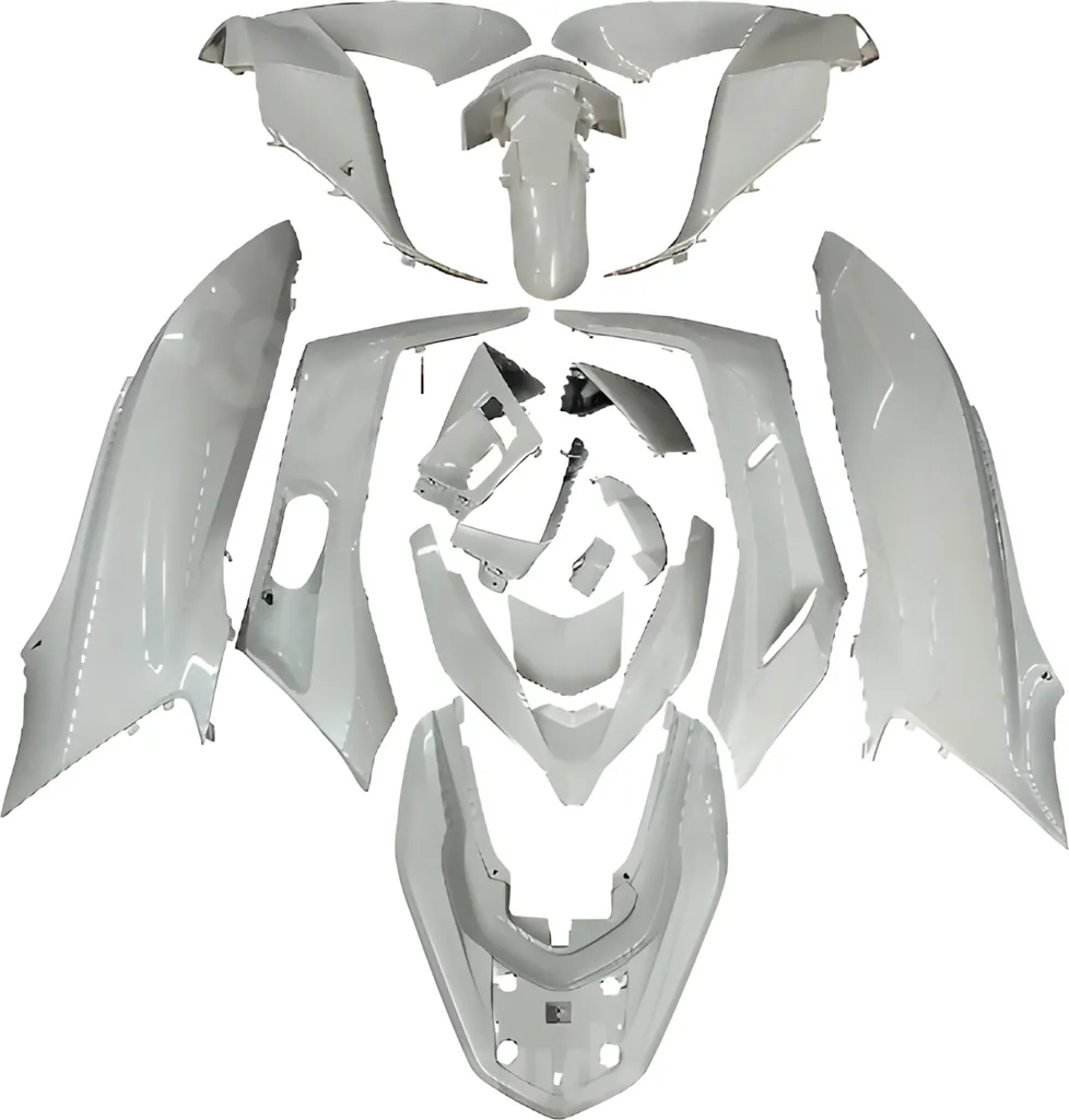 Pack entretien TNT 15 pièces blanc foncé ultra résistant pour Honda PCX
