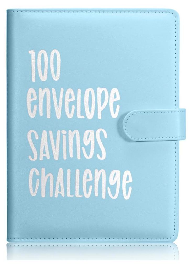 100 Umschlag Challenge Binder, Einfache und unterhaltsame Möglichkeit, 5.050 $ zu sparen, Budget Binder Spar-Challenge-Buch, Spar-Challenges Budge...