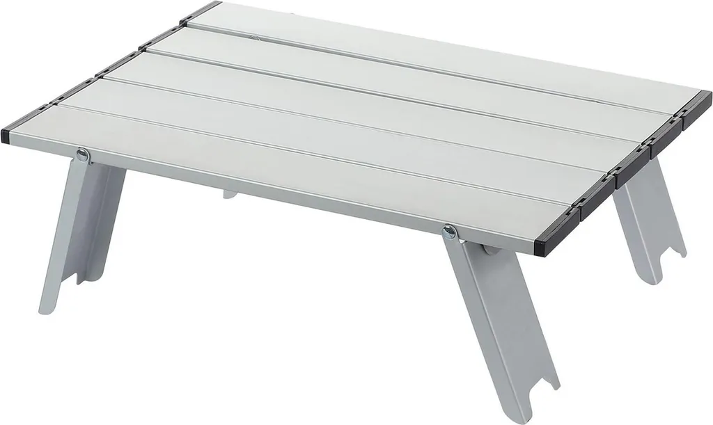 Table pliante pour camping et bivouac, support compact en alu - 2