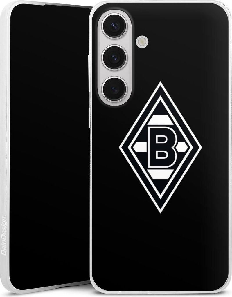 DeinDesign Slim Hülle für Samsung Galaxy S25+ Silikon Case Ultra Dünn Handyhülle Borussia Mönchengladbach Gladbach Wappen