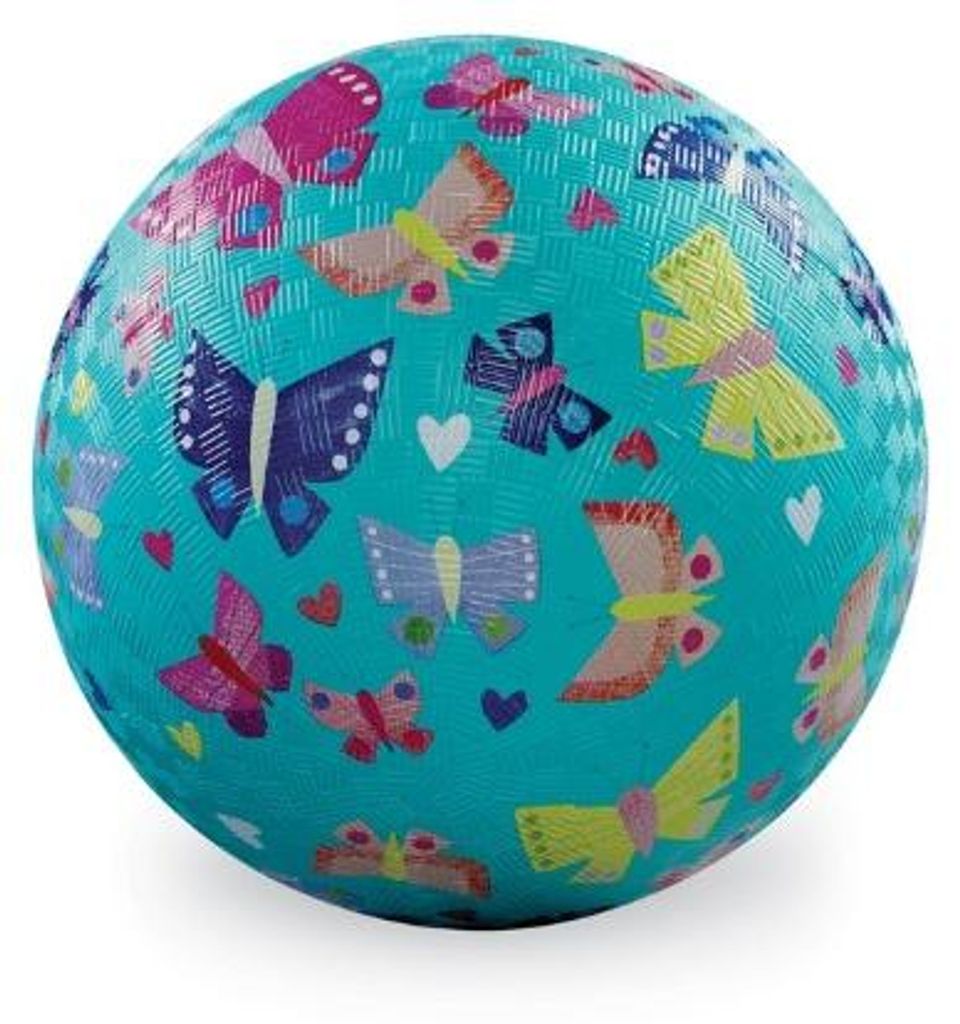 Crocodile Creek Spielball 18cm Regenbogen-Schmetterlinge Produktbild 