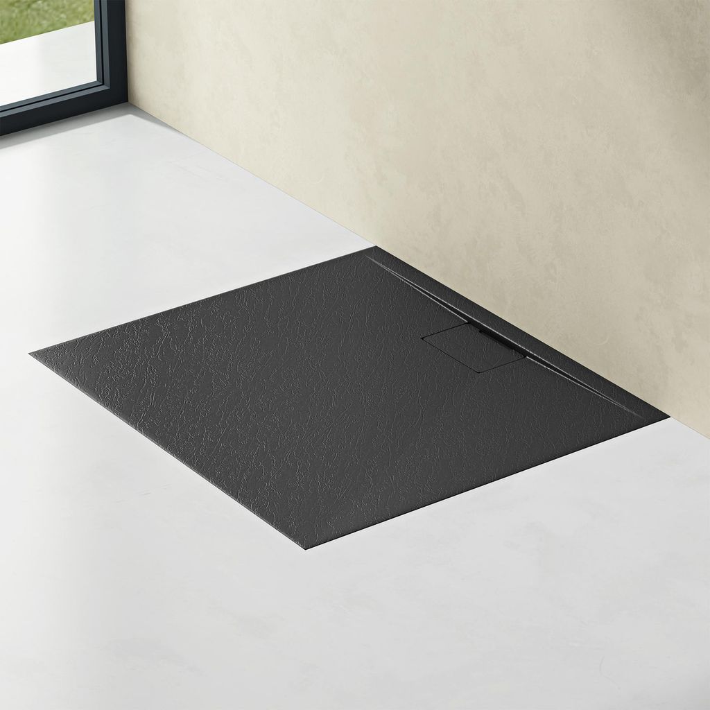 doporro Receveur de Douche Bac à Douche Ultra Plat en Solid Image du produit 