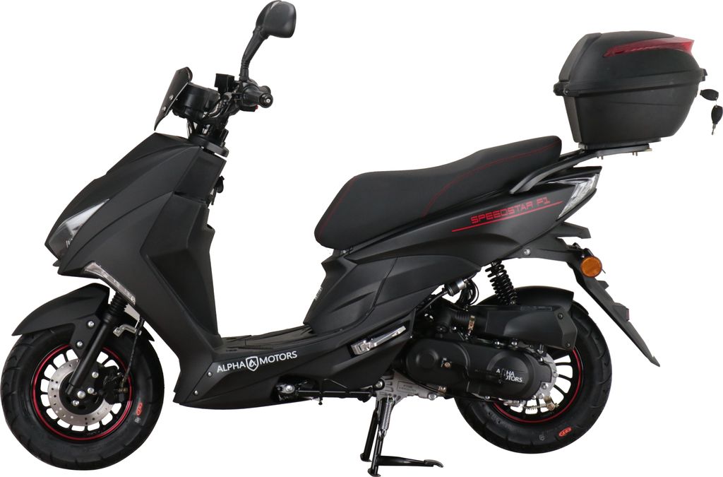 Motorroller Speedstar FI 50 ccm 45 km/h EURO 5 mattschwarz Produktbild 7