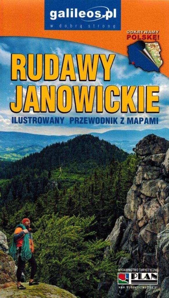 Rudawy Janowickie. Illustrierter Reiseführer mit Karten. Galileos