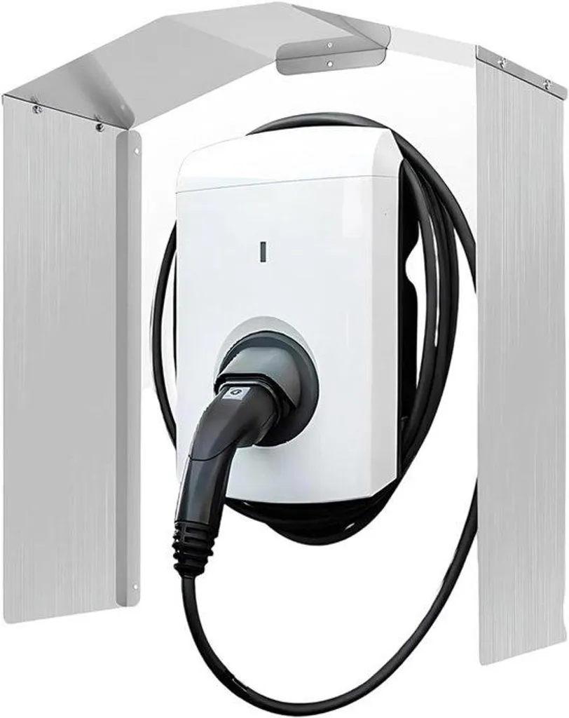 Protection de borne de recharge électrique contre la pluie et la neige