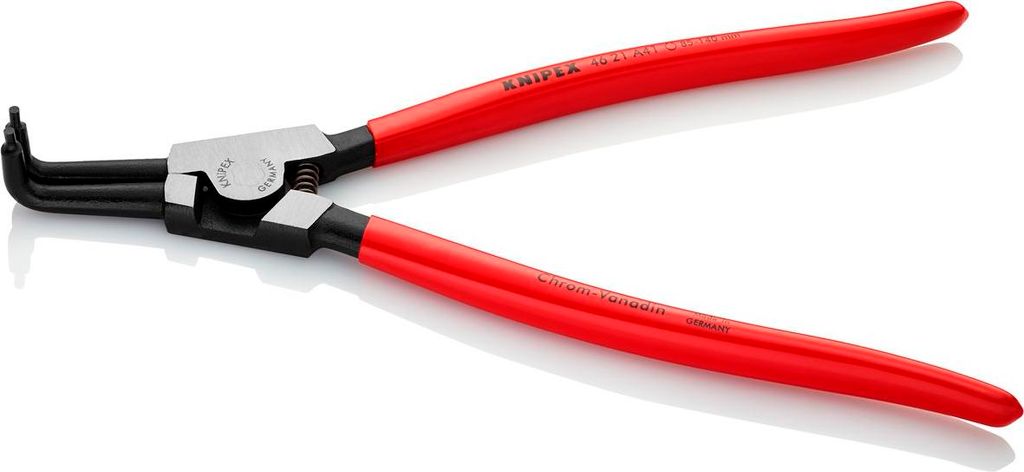 Knipex Sicherungsringzange DIN 5254B L300mm 90° Ø 85,0-140,0mm schwarz atramentiert - 46 21 A41 SB