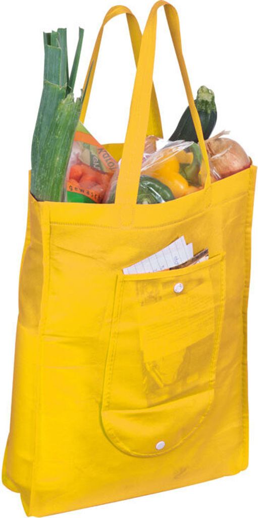 Non-Woven Einkaufstasche / Farbe: gelb