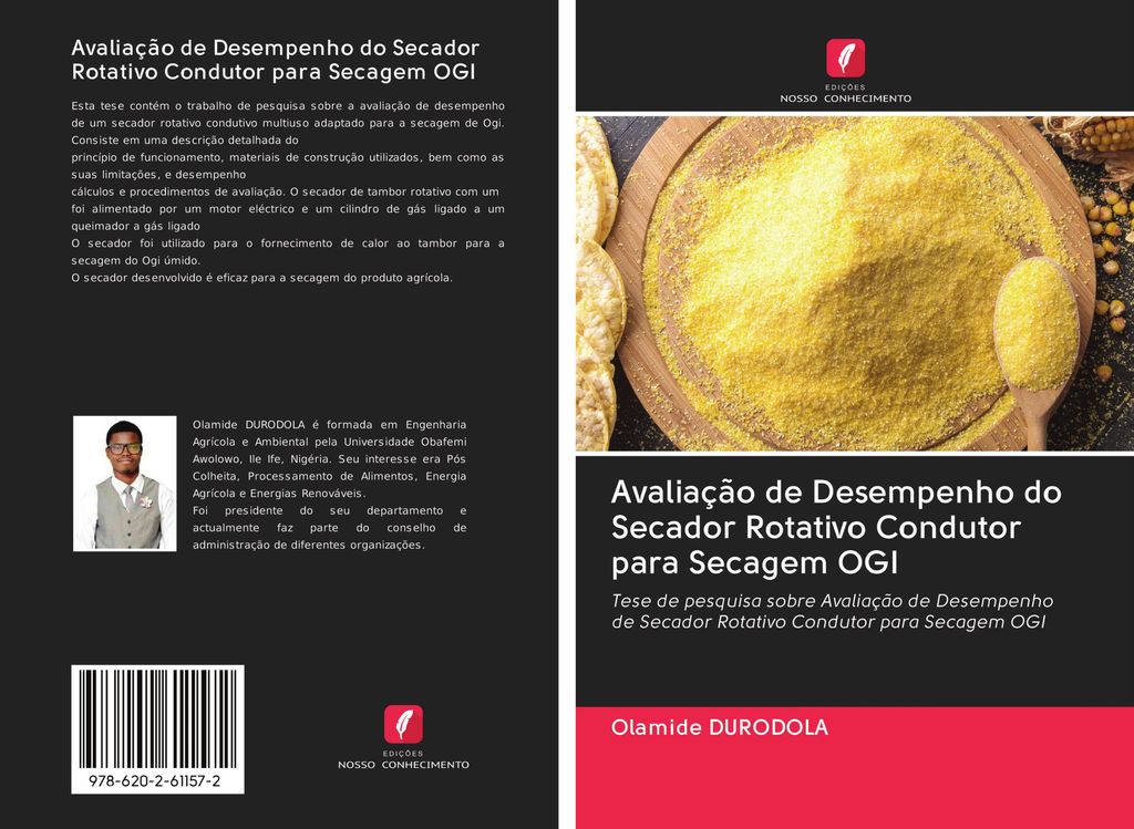 Avaliação de Desempenho do Secador Rotativo Condutor para Secagem OGI: Tese de pesquisa sobre Avaliação de Desempenho de Secador Rotativo Condu...