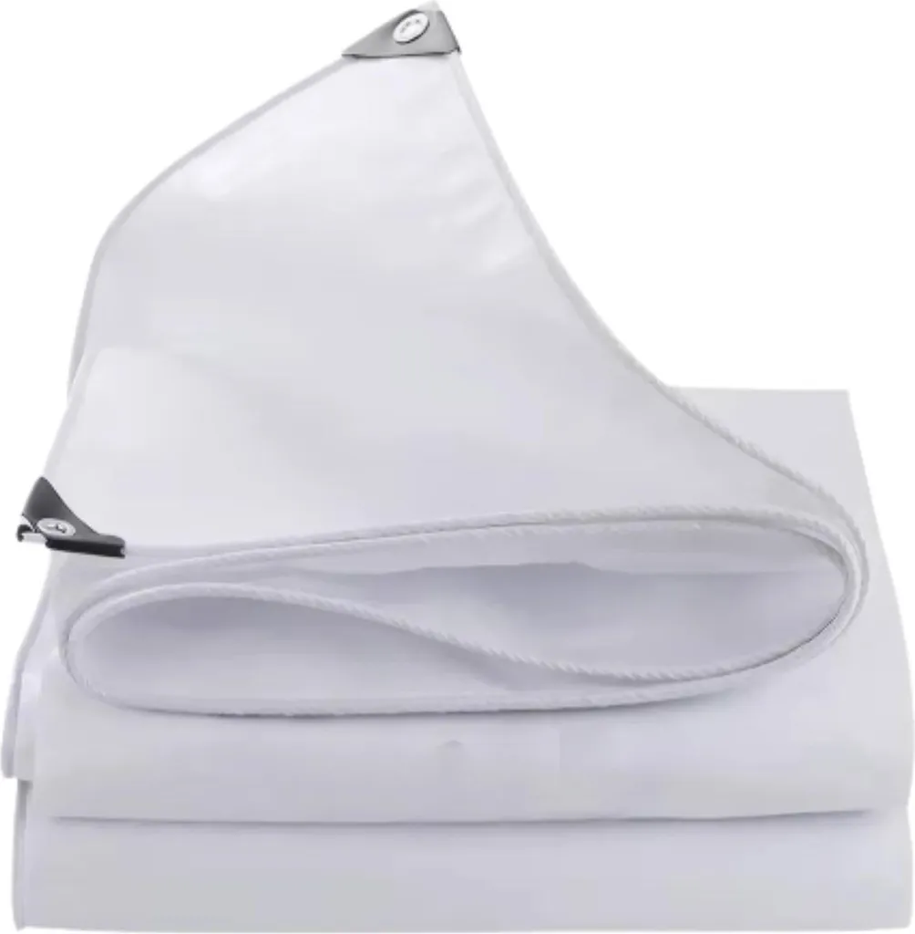 Bâche 4x6m Blanche 180g Anti-Pluie - Finissez-en avec les Infiltrations