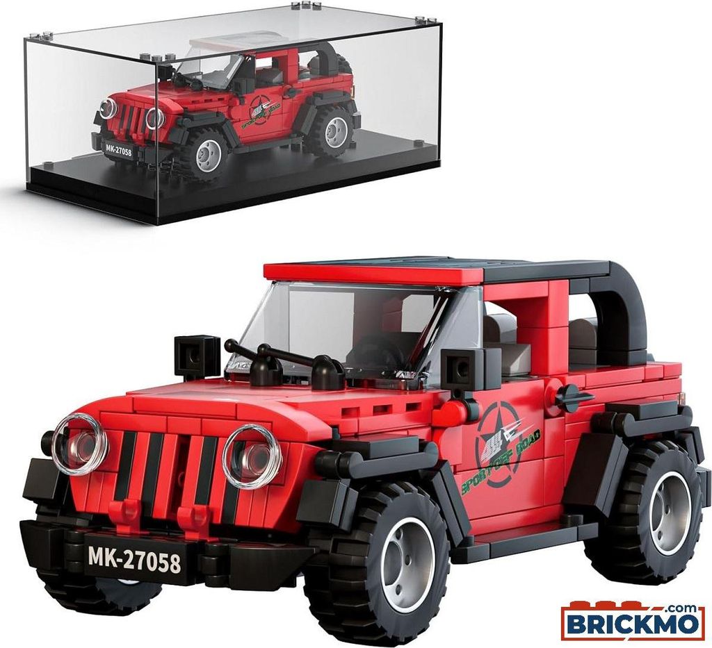 27058 - Wrangler včetně vitríny (Mould King) upínací bloky Obrázek produktu 