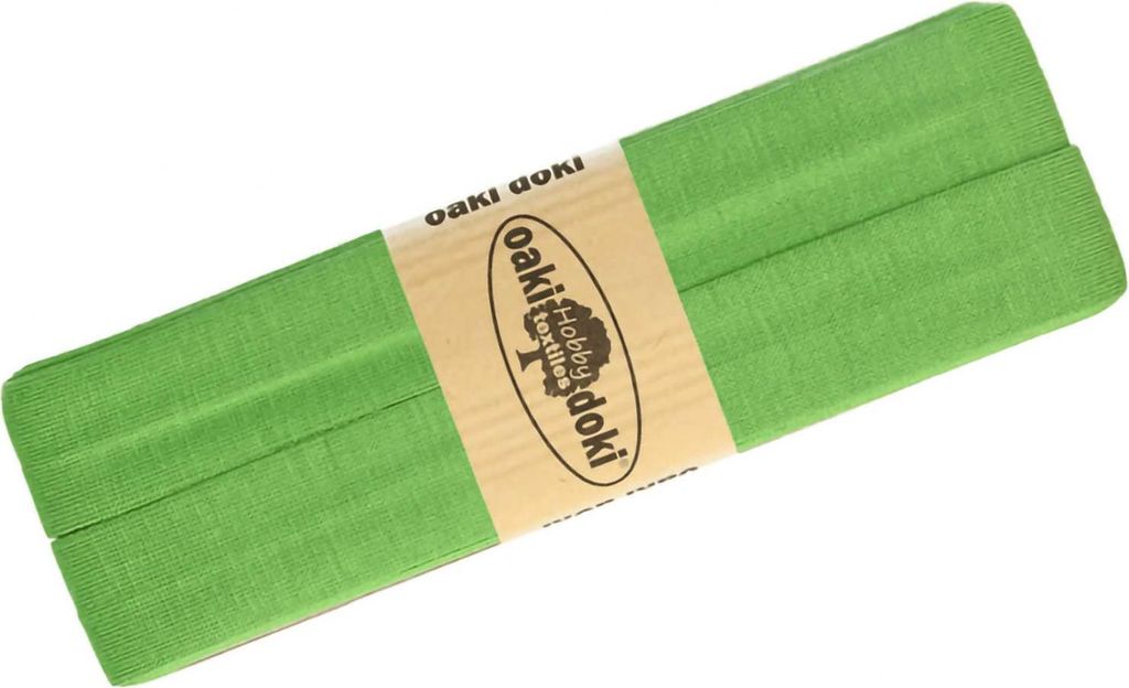 Schrägband Jersey 3m Breite 20mm Oaki Doki Tricot de Luxe Einfassband elastisch