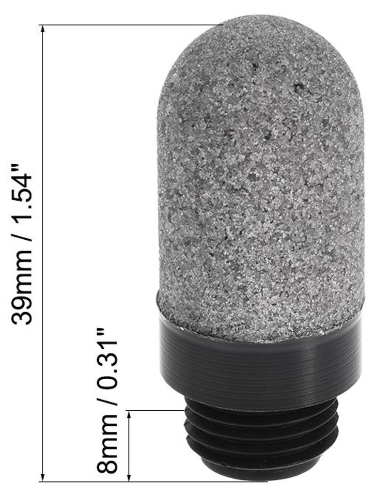 5 Stš¹ck Pneumatischer Luft Schalld?mpfer G1/4 Au?engewinde Kunststoff Entlš¹ftung Schalld?mpfer