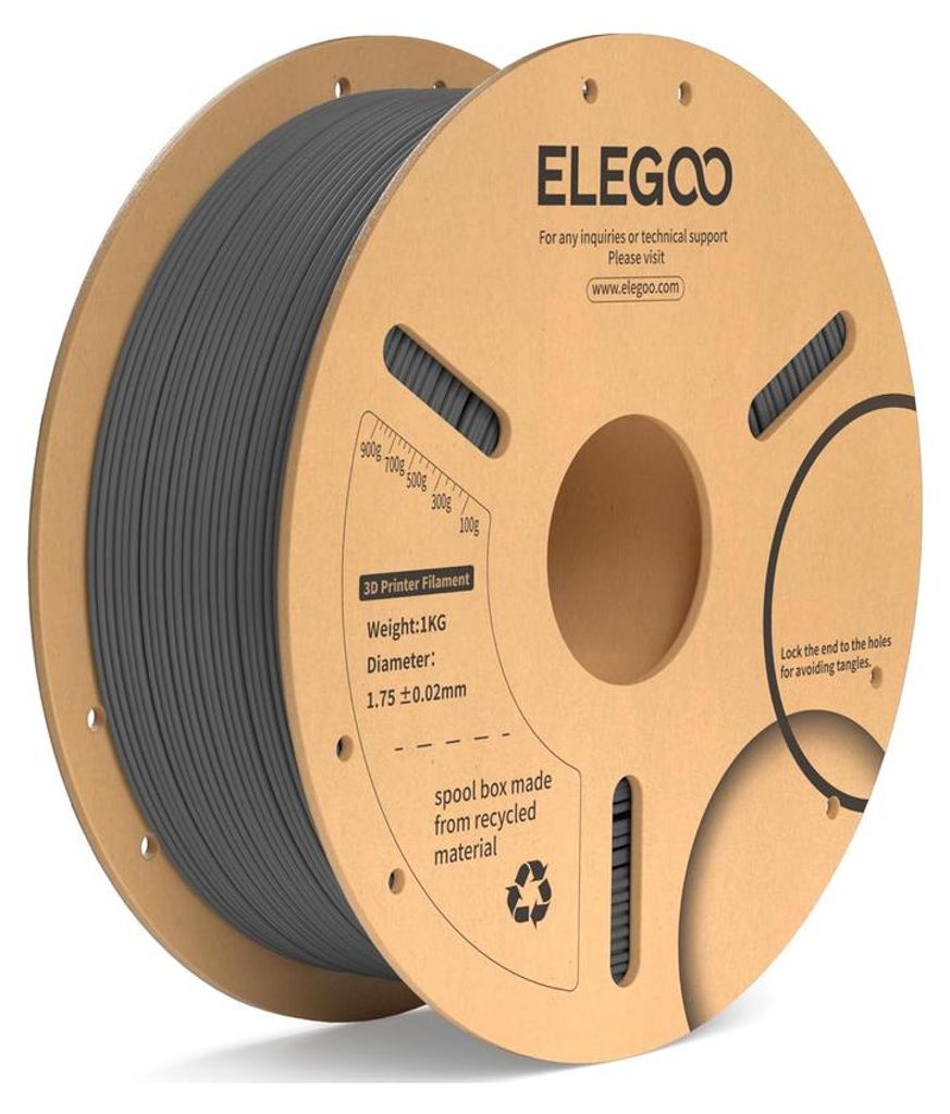 ELEGOO PLA+ -1.75mm-1KG-Cardboard Spool-Space Grey Obrázek produktu 