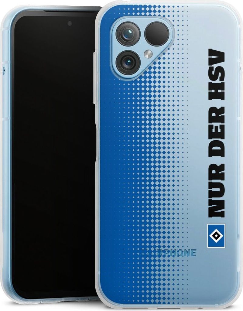 DeinDesign Handyhülle für Fairphone 5 Silikon Hülle Case Smartphone Schutzhülle HSV Logo transparent