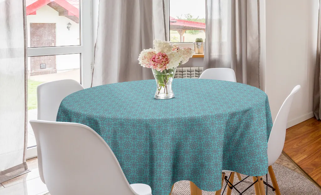 Tovaglia Rotonda Professionale ABAKUHAUS 150cm Damasco per Hotel