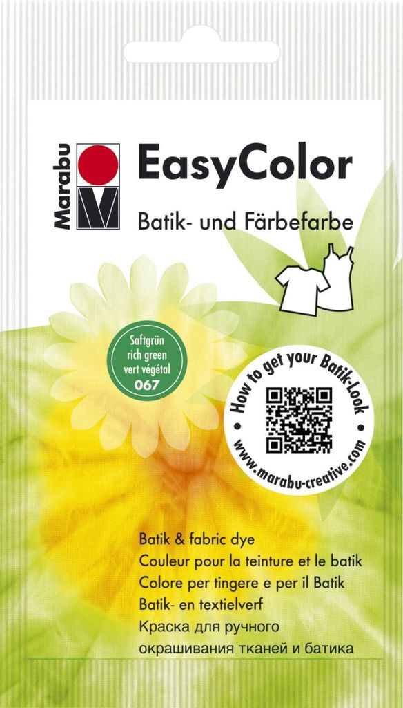 Marabu 17350022067, Zielony, Farby do ubrań, Twardy, 1 szt. Zdjęcie produktu 