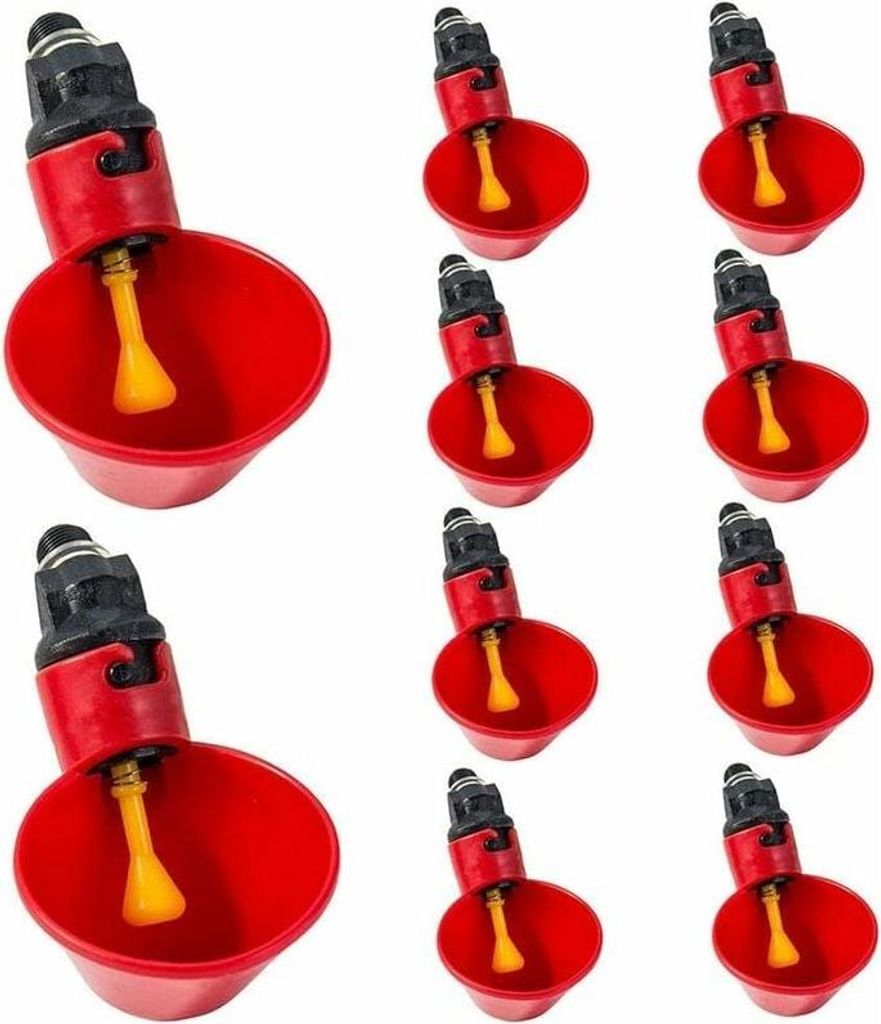 10 automatických napáječek pro kuřata - napáječky pro Obrázek produktu 