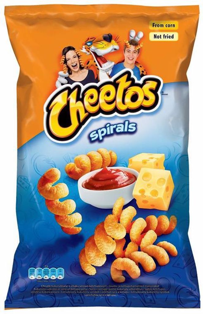 Cheetos Spirals Chrupki Kukurydziane O Smaku Zdjęcie produktu 