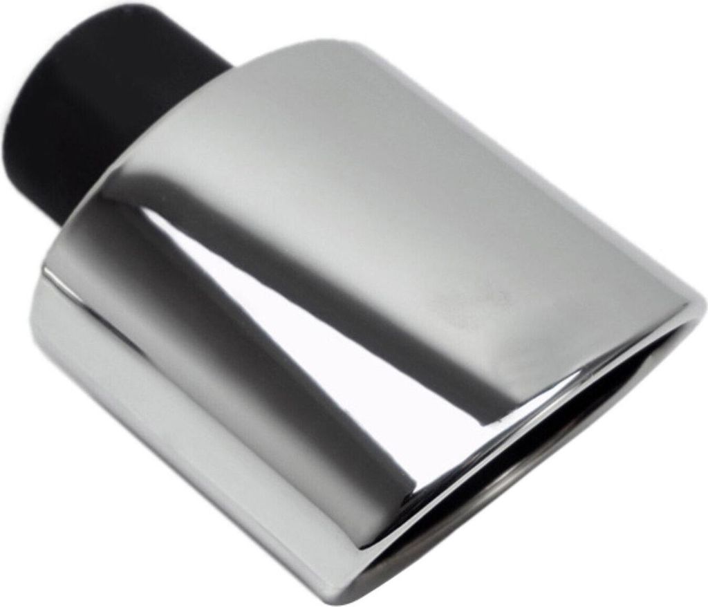 Auspuffblende Endrohr für Mercedes C Klasse CLC 1993-2024 Edelstahl Chrom 1tlg