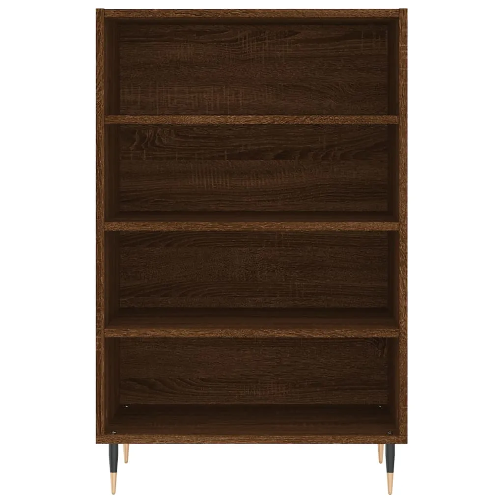 vidaXL Credenza Marrone Effetto Rovere 57x35x90 cm | Mobiletto Legno - 5