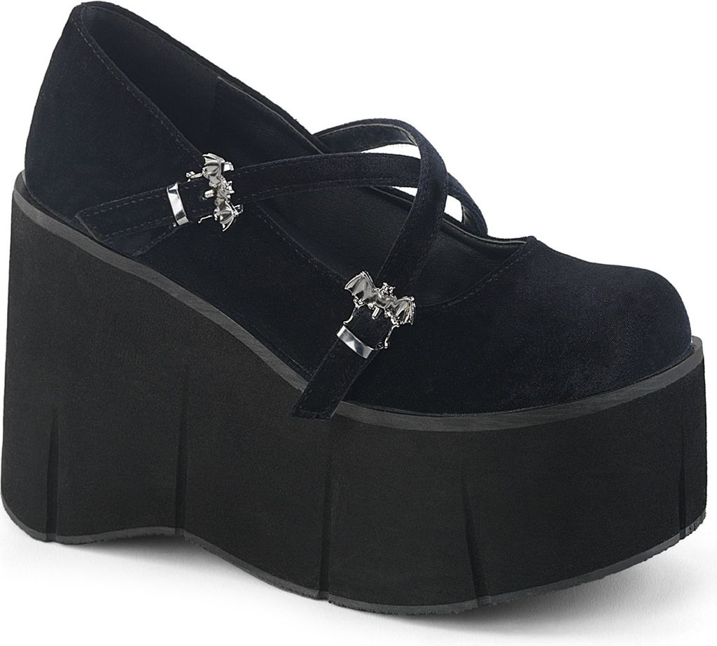 KERA-10 Damen Sandale von DemoniaCult, Schwarz EU 38, US 8 Produktbild 