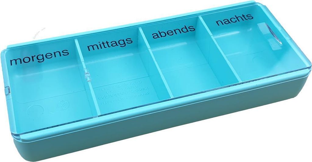 Intelligente Tablettendose türkis – Ihre tägliche Produktbild 