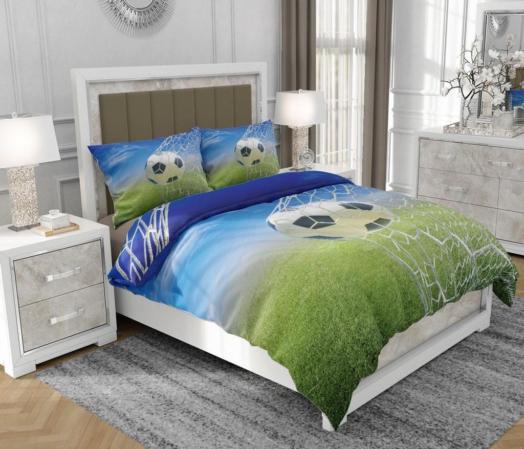 Bettwäsche 140x200 cm + 2x70x80 cm, 3-teilig, 100% Produktbild 