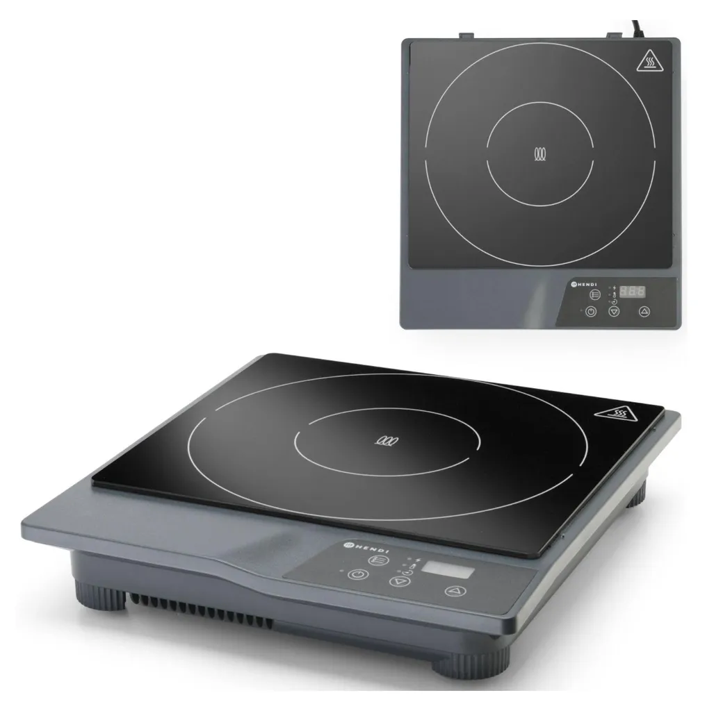 Hendi plaque à induction 1000929PRZEM - Réchaud de cuisson noir 2000W