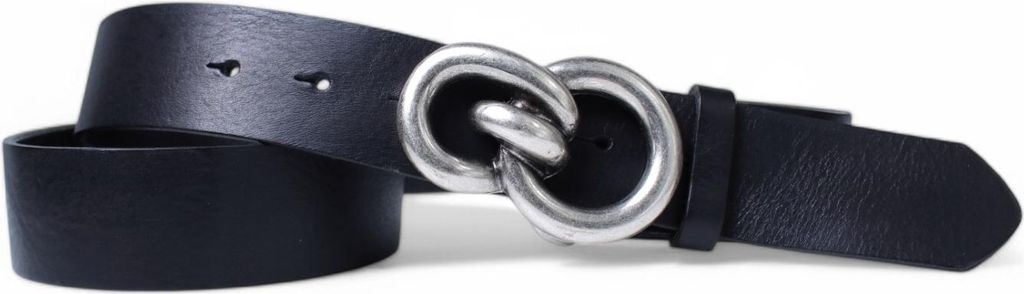 FRONHOFER Damengürtel 4 cm, Gürtelschnalle, Knoten, abstrakt, echt versilbert