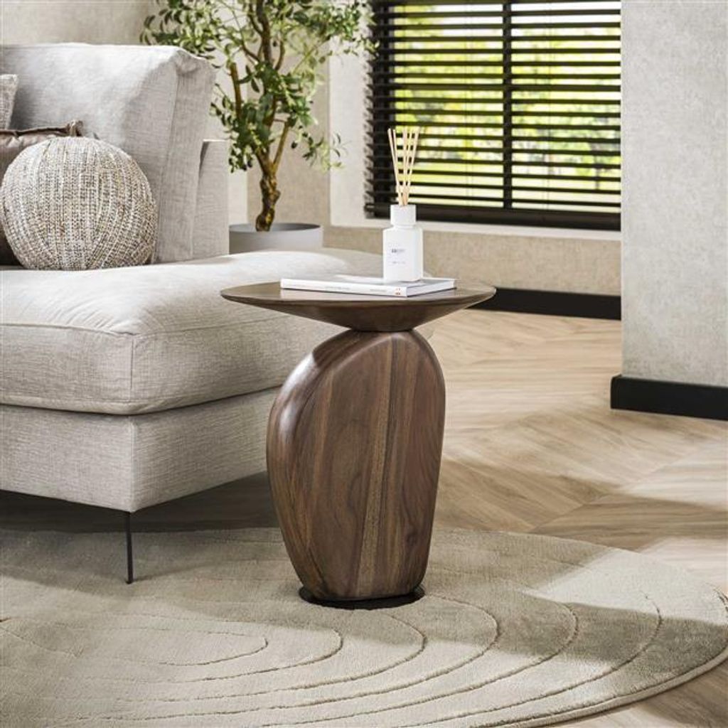 Hoyz Collection - Beistelltisch Art Solid - Massive Akazie, Produktbild 