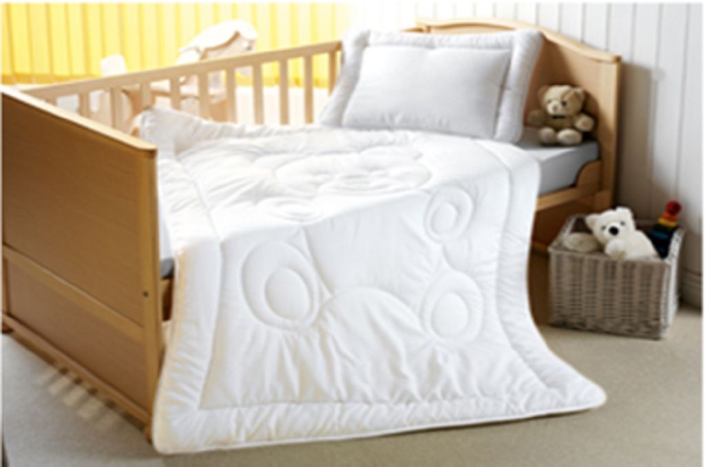 2tlg Bettenset für Kinder und Baby Microfaser Kissen Decke Bettset 