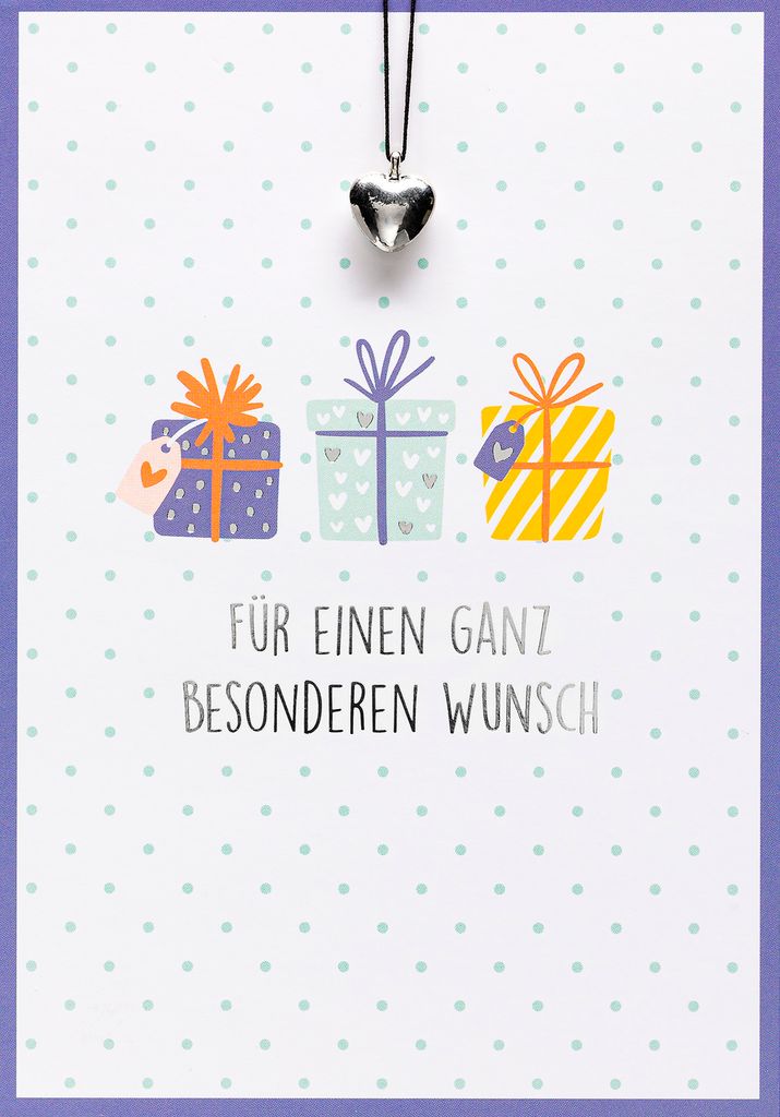 Little Things Card Glückwunschkarte im Format 116 x 166 cm mit Briefu