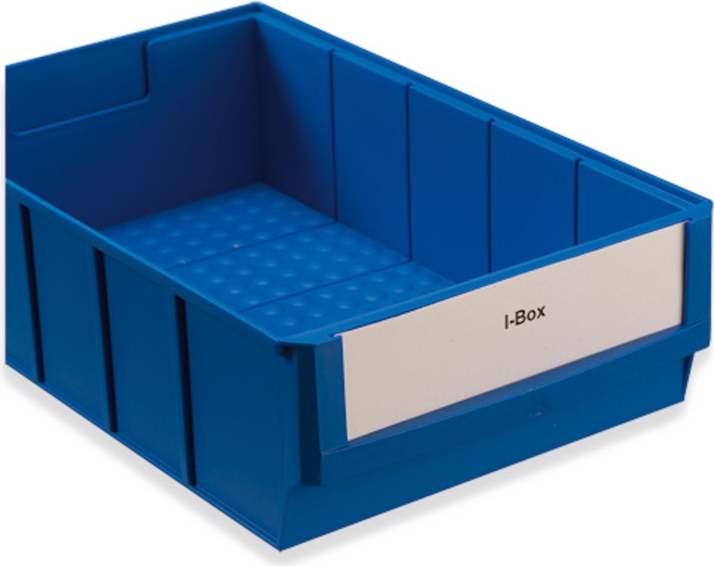 60x Etikett für breite Industrieboxen | Breite 15cm