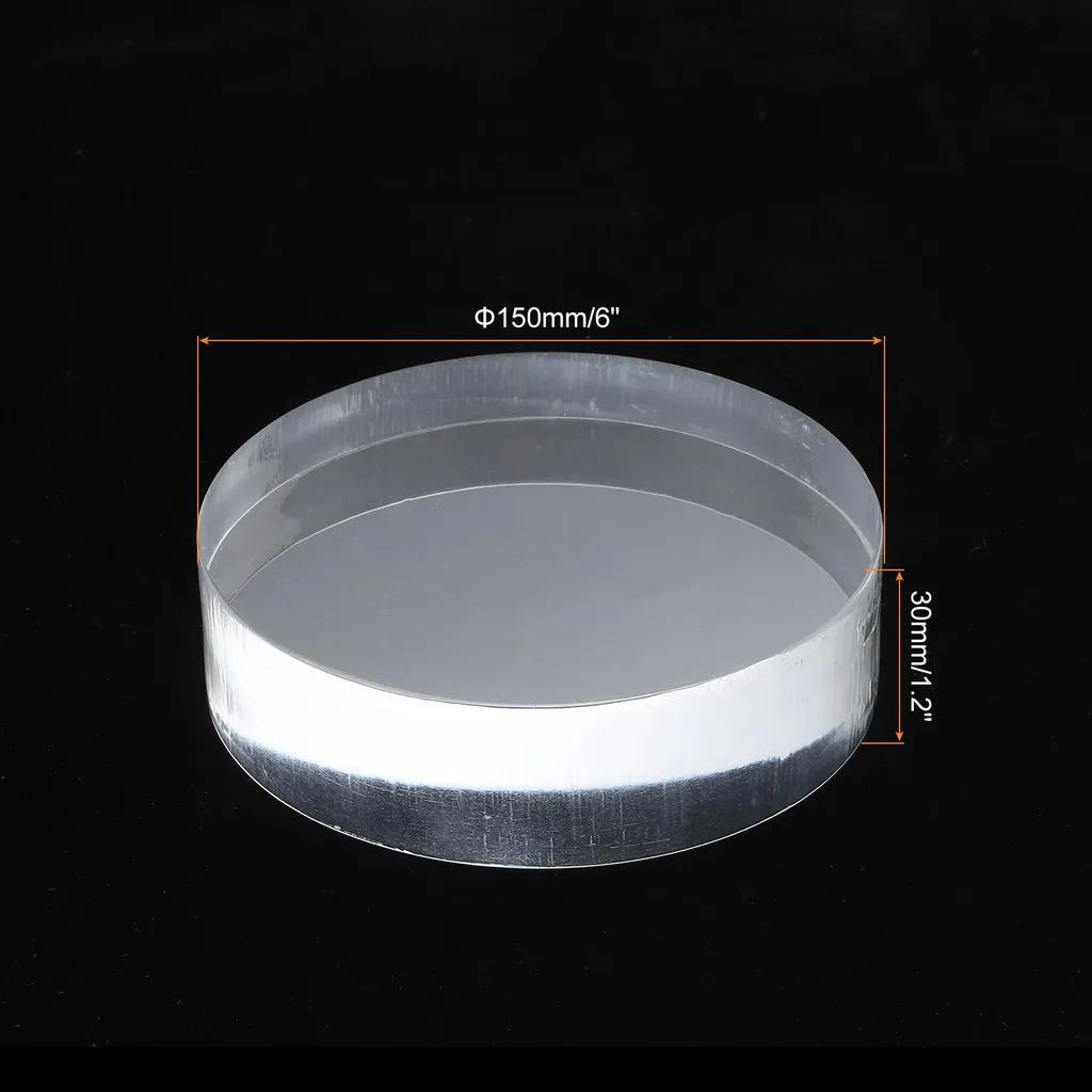 Support Acrylique Transparent 6x1.2" : Présentoir Bijoux Solide
