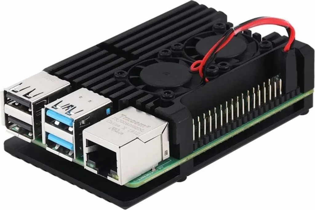 Boîtier Joy-iT Armor Case pour protéger et refroidir un Raspberry Pi