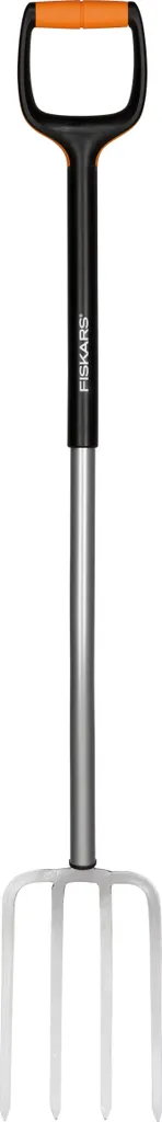 Fiskars Xact Spatengabel L Fourche Anti Mal de Dos pour Jardinage Difficile