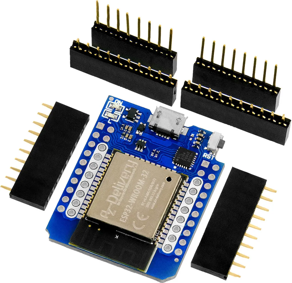 Module ESP32 D1 Mini Puissant avec WiFi et Bluetooth Intégrés 1x Kit IoT
