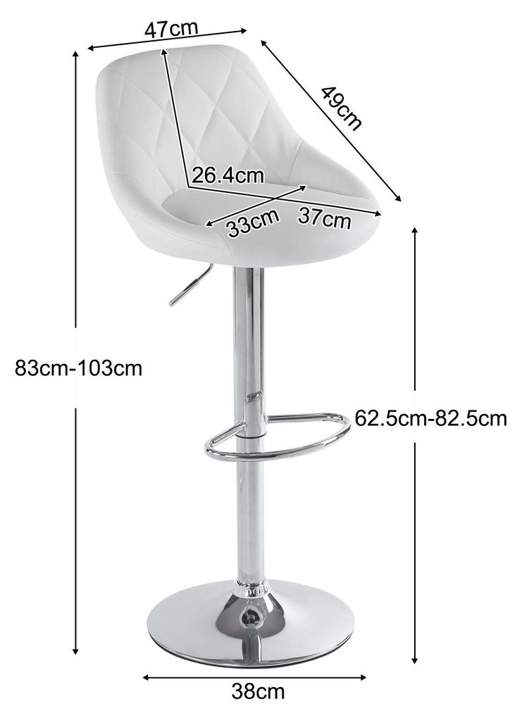 Barhocker 2er Set, Höhenverstellbarer Barstuhl, 360° drehbar, Mit Rückenlehne und Fußstütze Barhocker 2er Set, Höhenverstellbarer Barstuhl, 360° drehbar, Mit Rückenlehne und Fußstütze