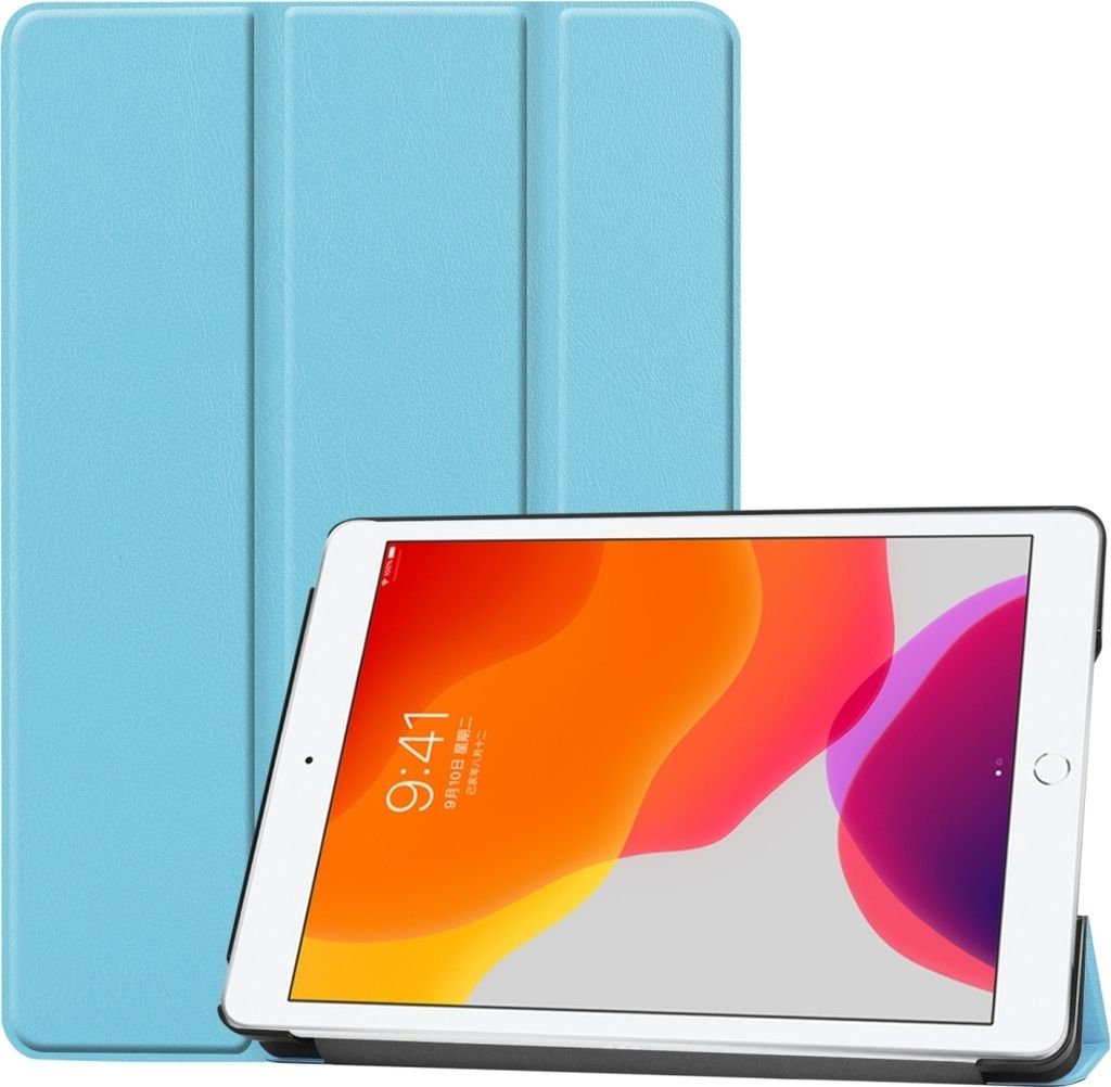 Mobigear Tri-Fold iPad 8 (2020) Hülle Klapphülle - Blau