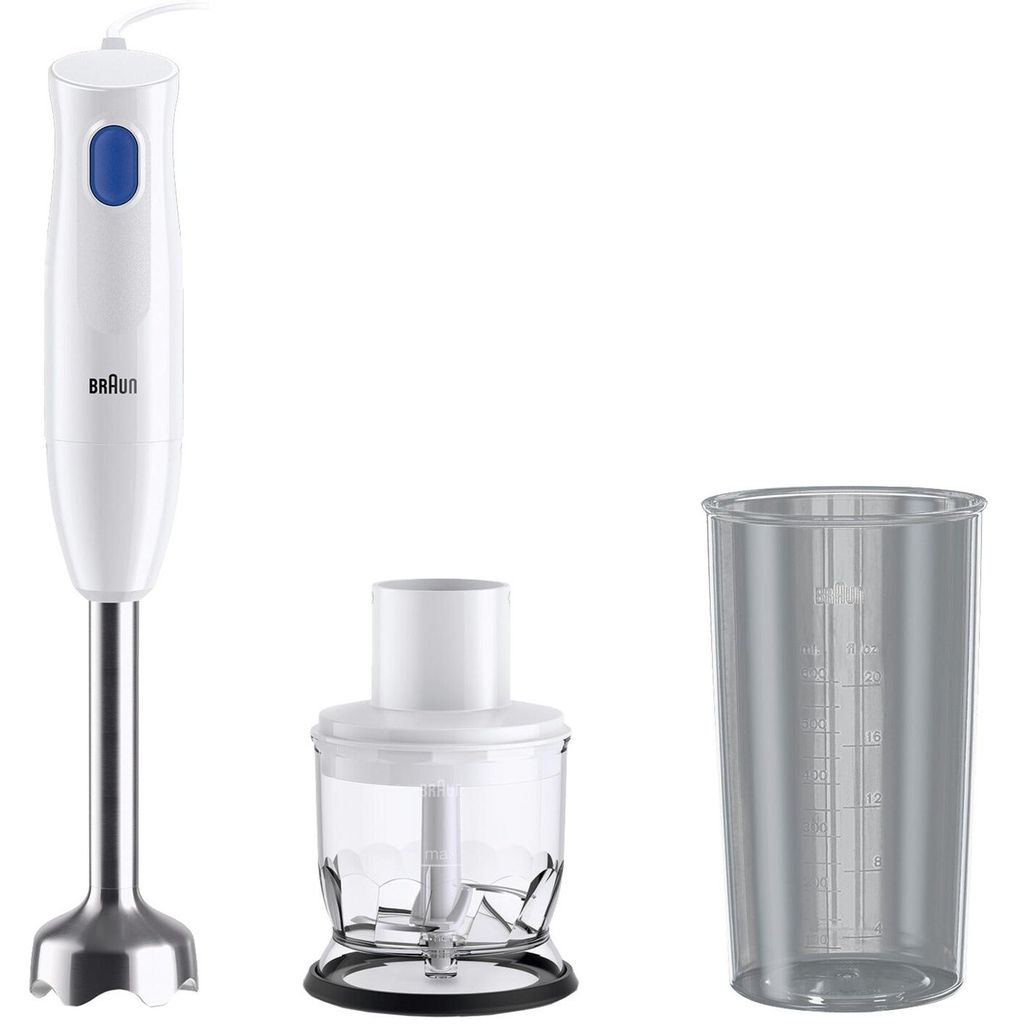 Braun MultiQuick 1 MQ10.2001M, Kochmixer, 450 W, Weiß Produktbild 
