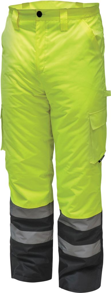 Wärmende reflektierende Hose, Größe M, gelb